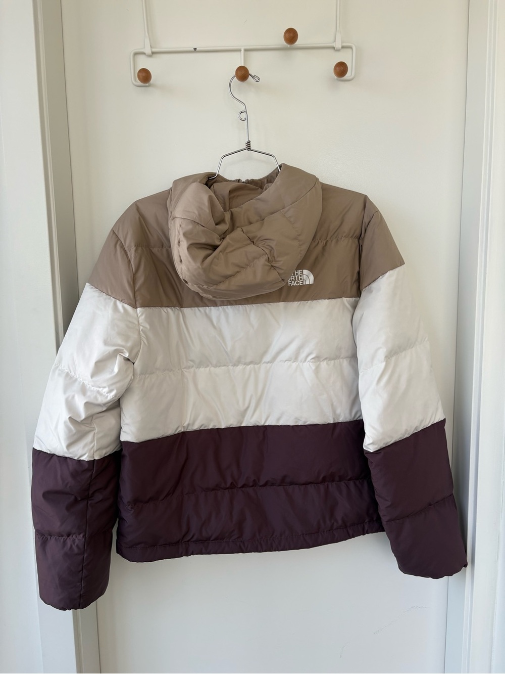 NEW North Face Frost Fall Hooded Down Jacket Size Small - Picture 2 of 10
